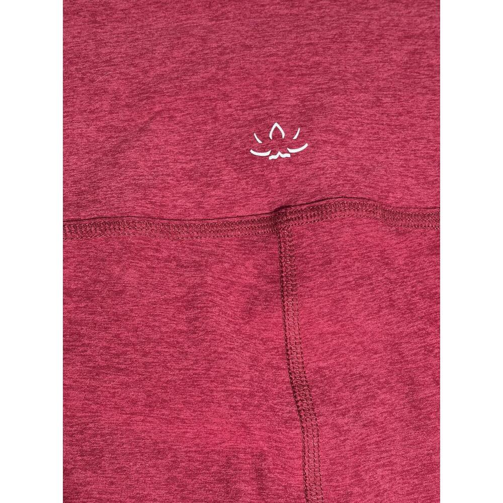 Beyond Yoga 3X Spacedye Plus Size Red Maroon High Rise Crop Leggings - Picture 10 of 12